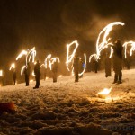 Fire performers