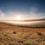 Digley Cloud Inversion Mist sat in the valley where you would normally see Digley